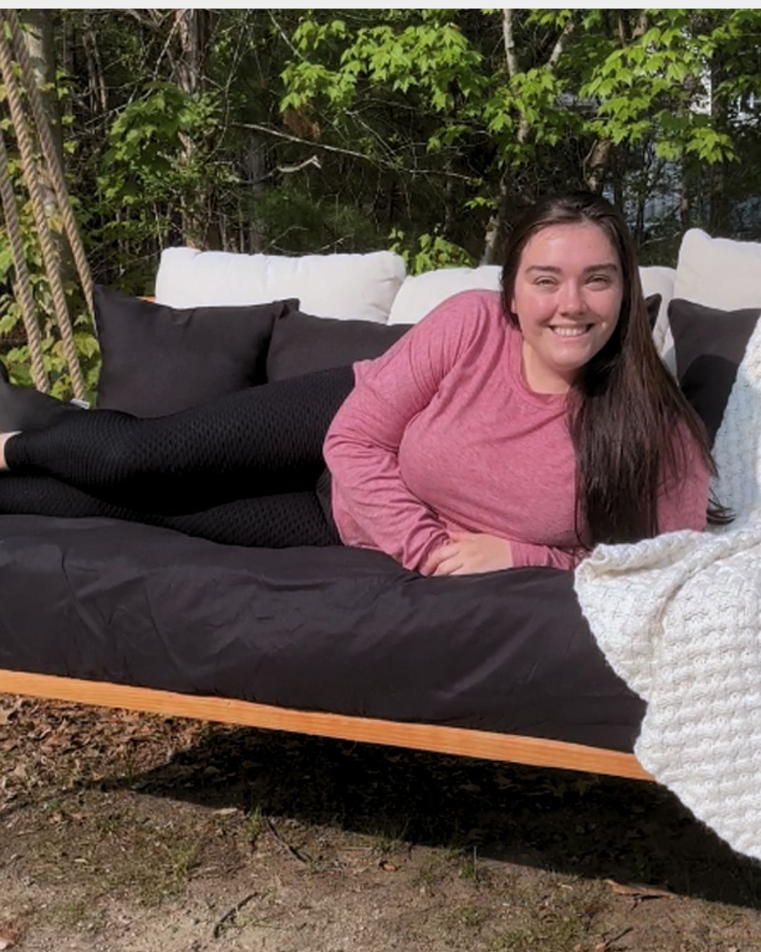 DIY Outdoor Daybed Swing