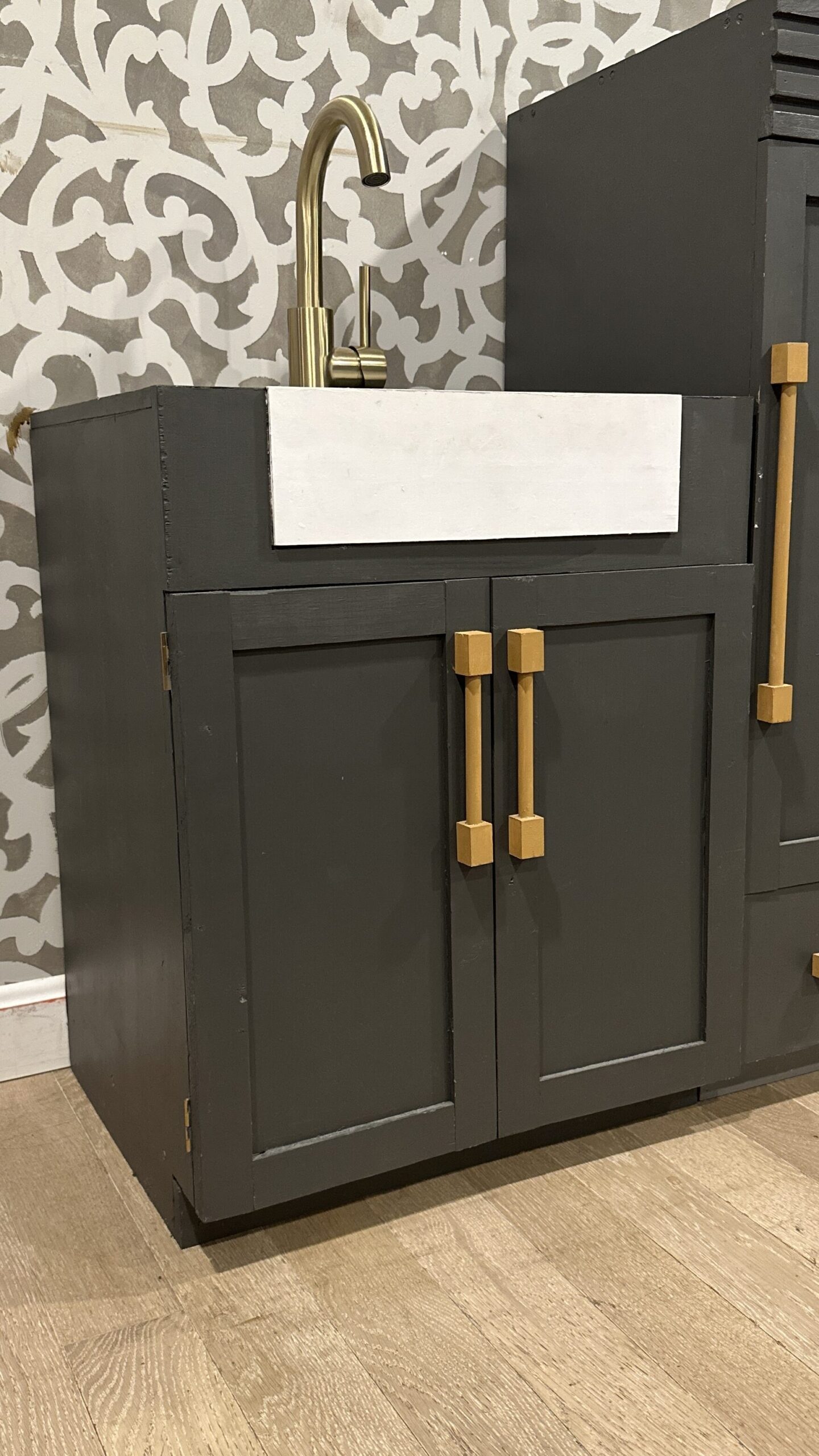 DIY Kids Kitchen Play Set Sink