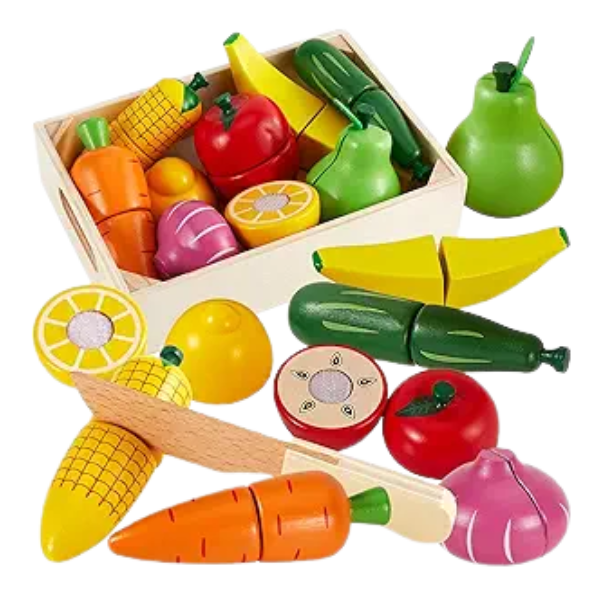 Fruit and Vegetable Kids Food Play Set