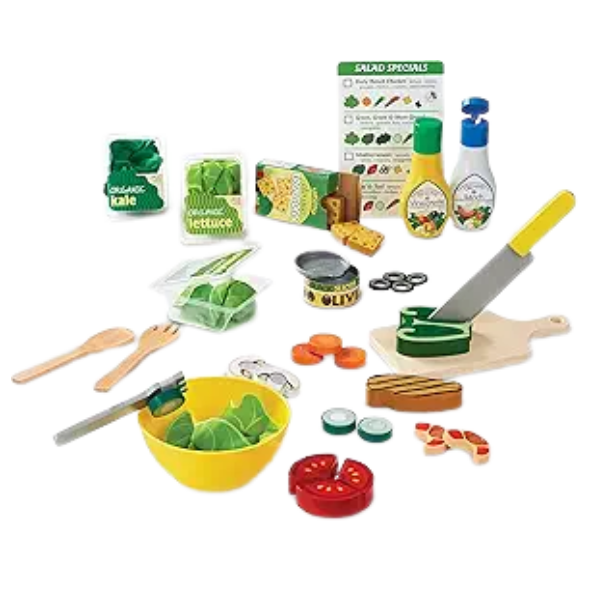 Kids Play Food Salad Set