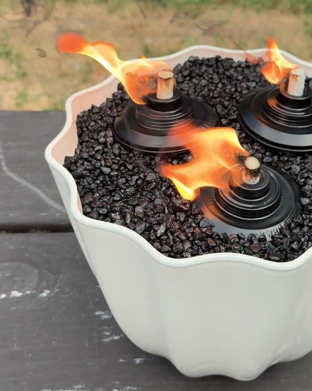 DIY Mosquito Repellant Centerpiece