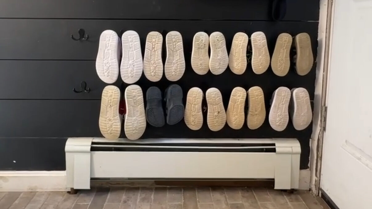 DIY Shoe Storage