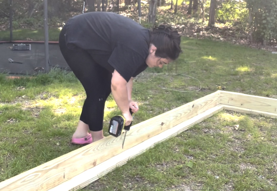 DIY Oversized Kids Sandbox Build