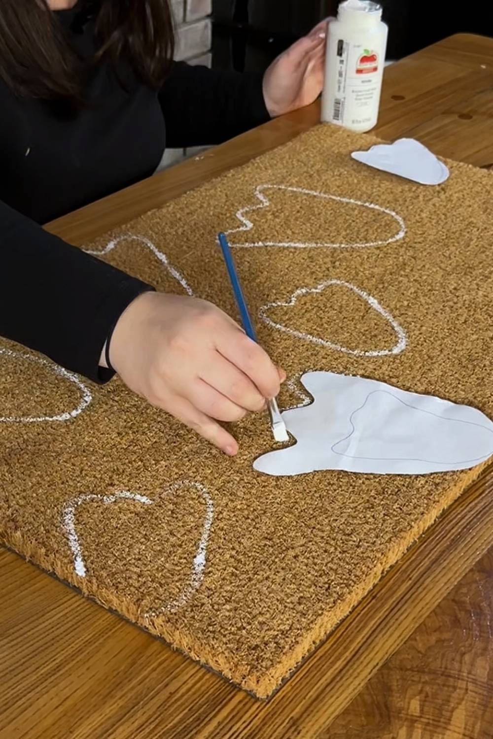 DIY Halloween Welcome Mat